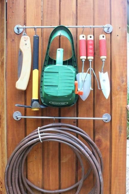 15 Best Storage Solutions For Gardening Tools To Improve Outdoor ... with regard to Bamboo Garden Tool Storage
