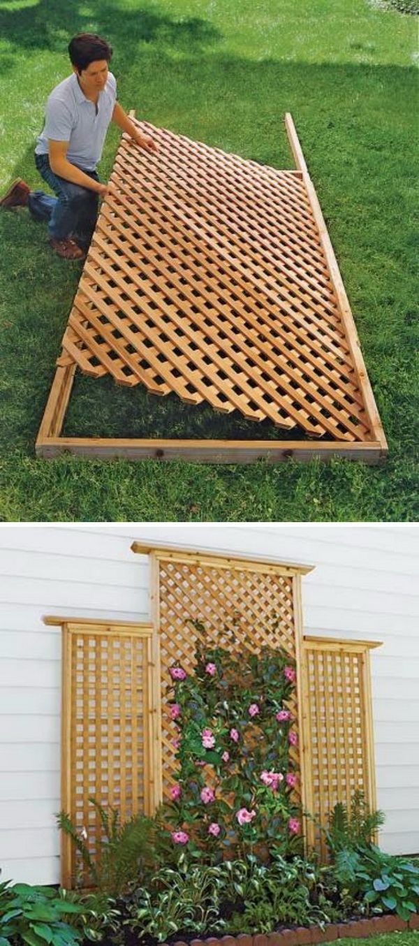 20+ Awesome Diy Garden Trellis Projects - Hative inside Step-by-Step Guide to Creating Durable Wood Garden Trellises