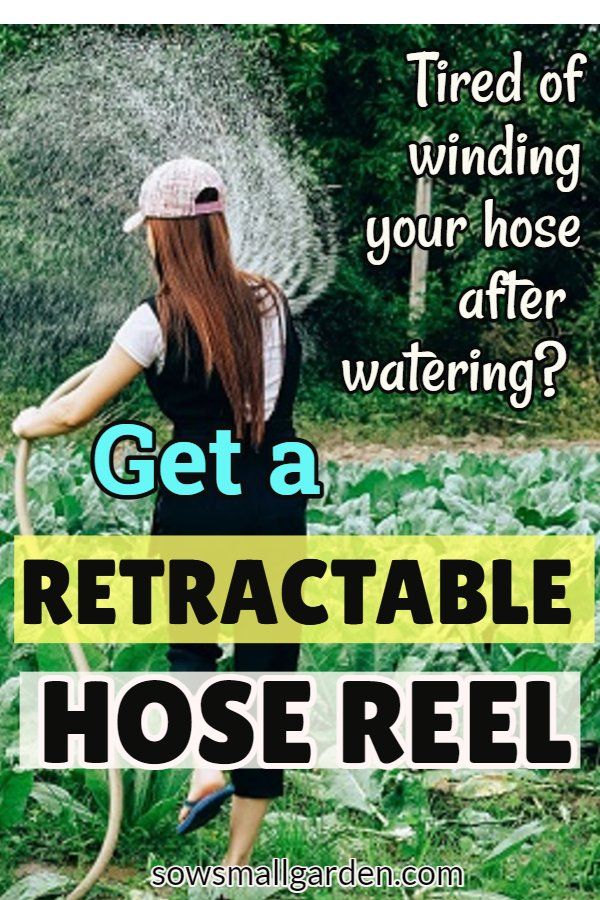 3 Best Retractable Hose Reels For 2025 (Reviews And Buying Guide) • Sow ... throughout Non Toxic Garden Hose Reel