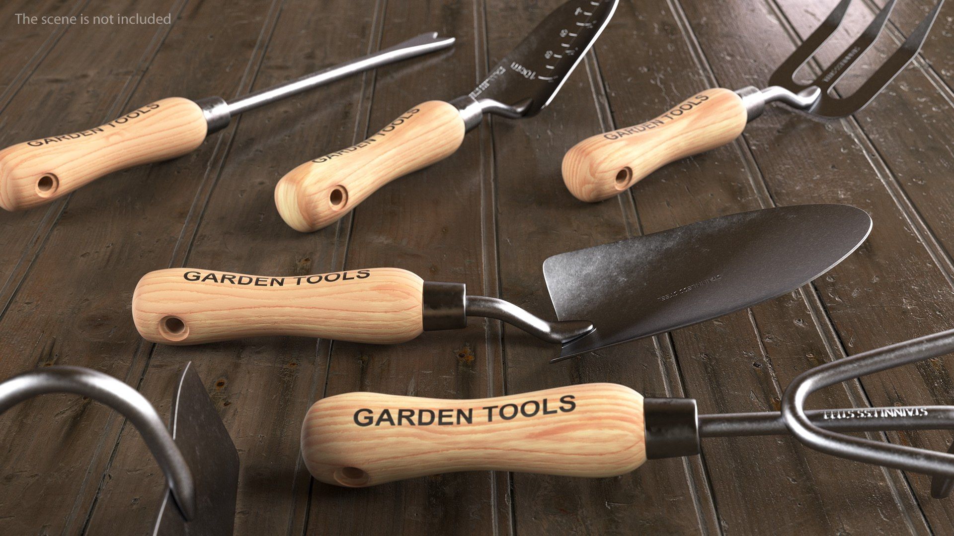 3D Garden Hand Spade - Turbosquid 1488219 inside Sustainable Garden Hand Spade