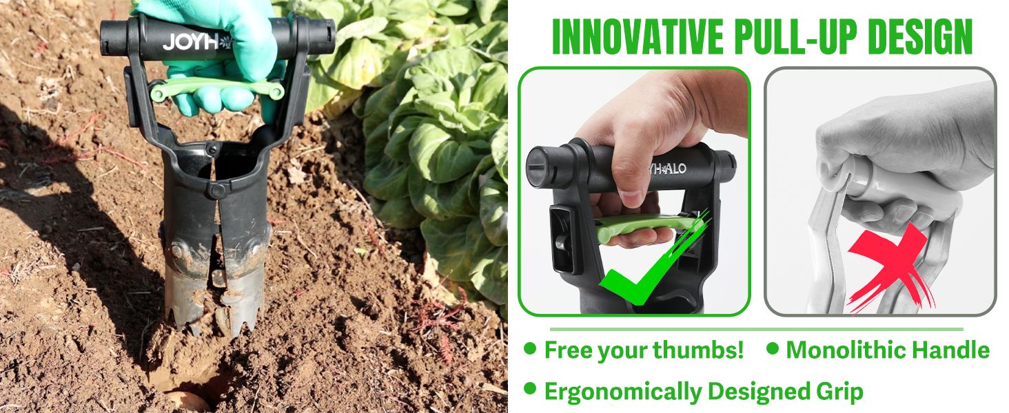 Amazon.com : Joyhalo Garden Bulb Planter Tool, 5 Inch Depth Bulb ... with regard to Sustainable Bulb Planter Tool