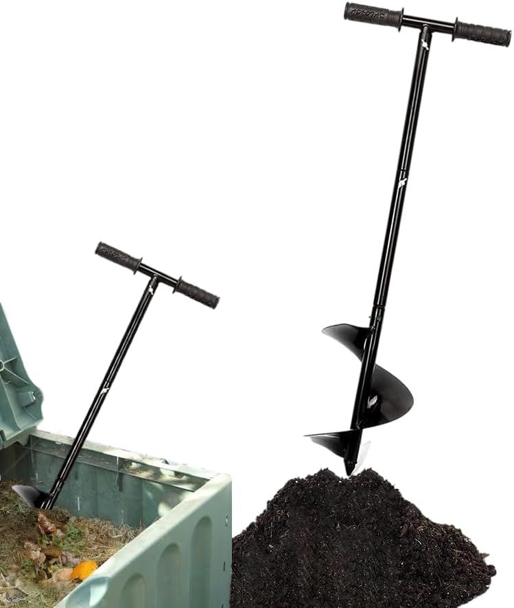 Amazon.com: Yard Butler- Compost Aerator - Durable Aerator For Easy ... within Compost Aerator Eco Starter