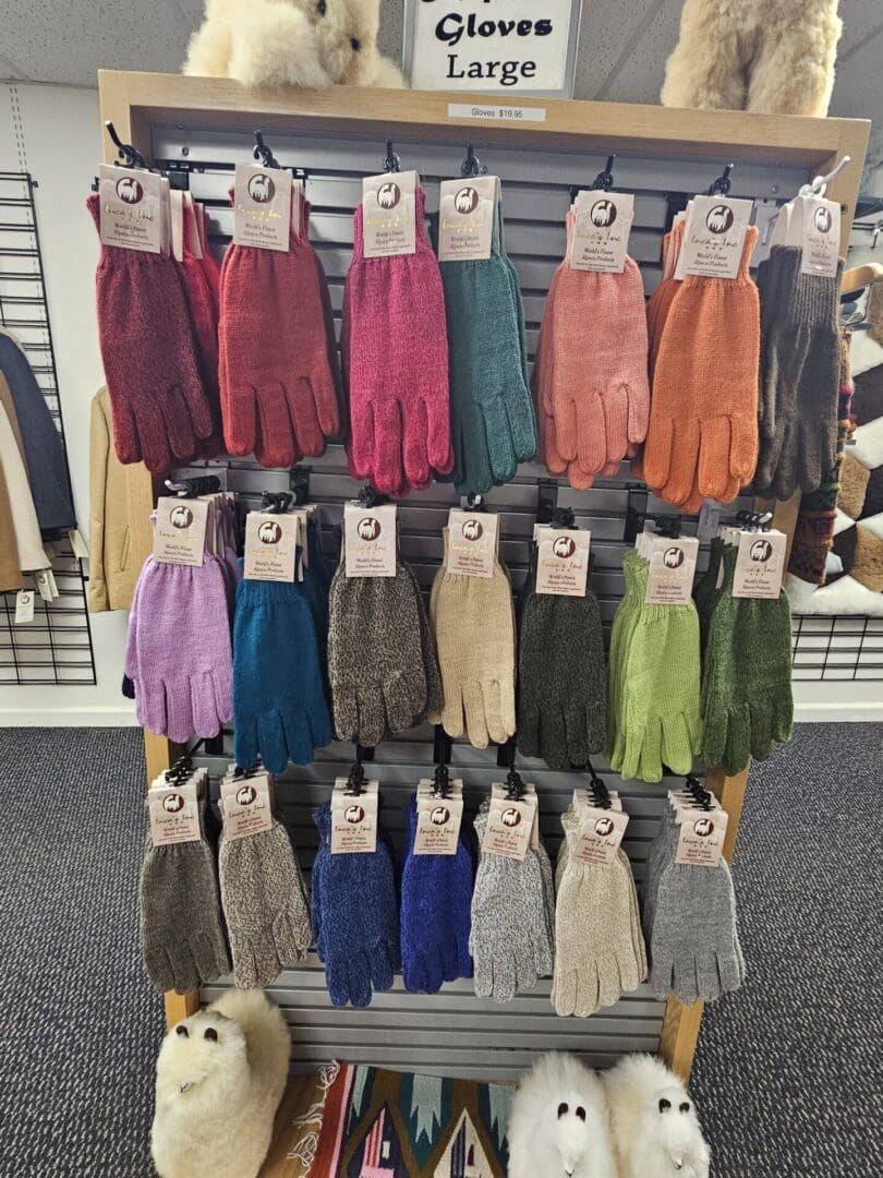 Baby Alpaca Fiber Gloves - Inca's Inc. with Natural Fiber Garden Gloves