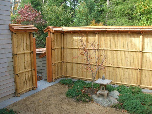 Bamboo Fencing Ideas – Stylish And Eco-Friendly Garden Fence within Organizing Your Garden the Eco-Friendly Way with Bamboo Solutions