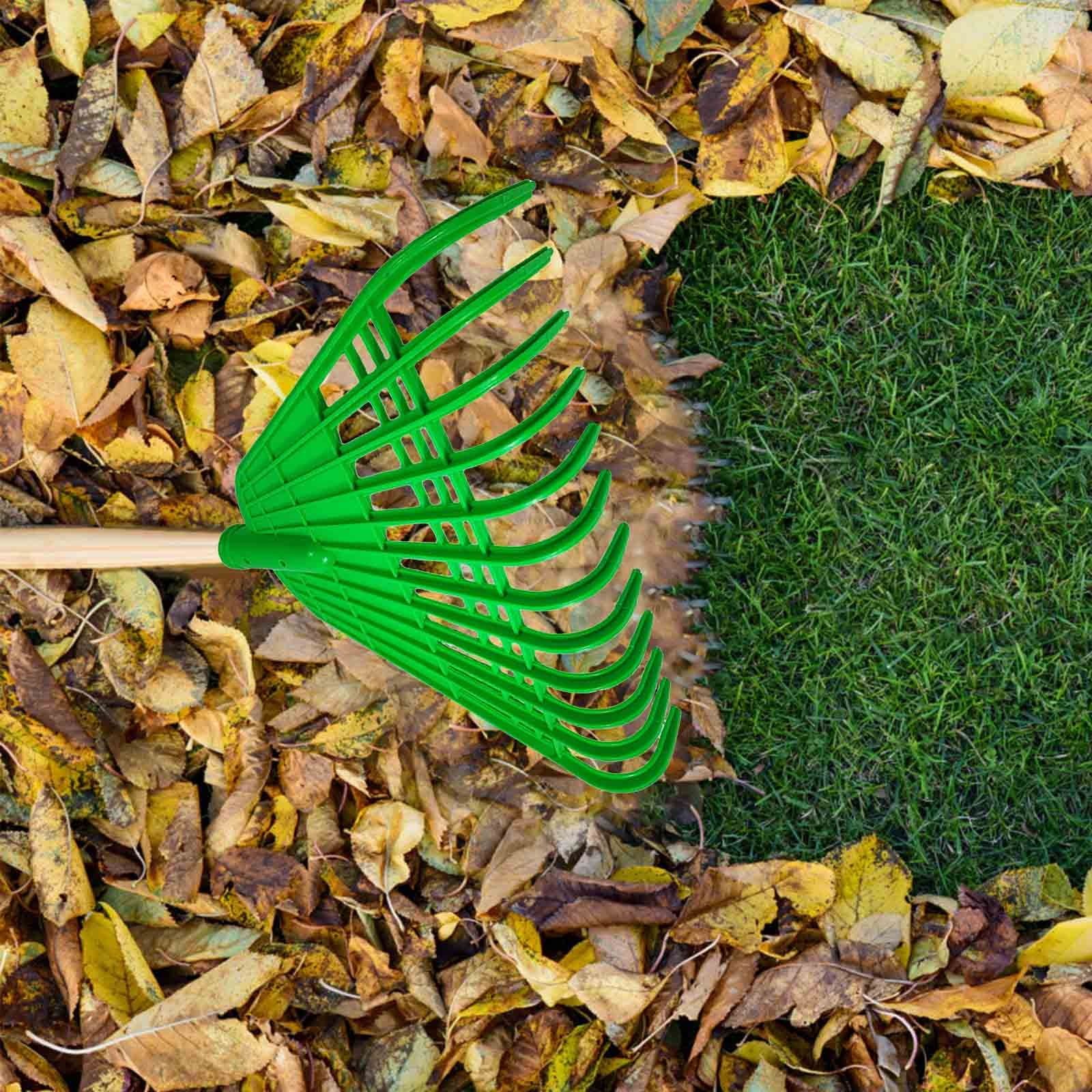 Cheaalet Heavy-Duty Plastic Garden Rake - Ideal For Turning Over Soil ... pertaining to Recycled Plastic Garden Rake