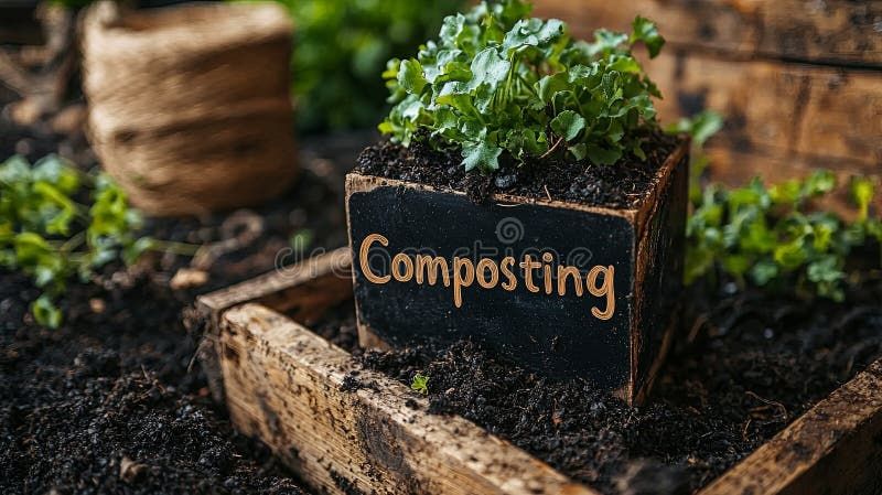 Composting plant labels the sustainable way to mark your garden