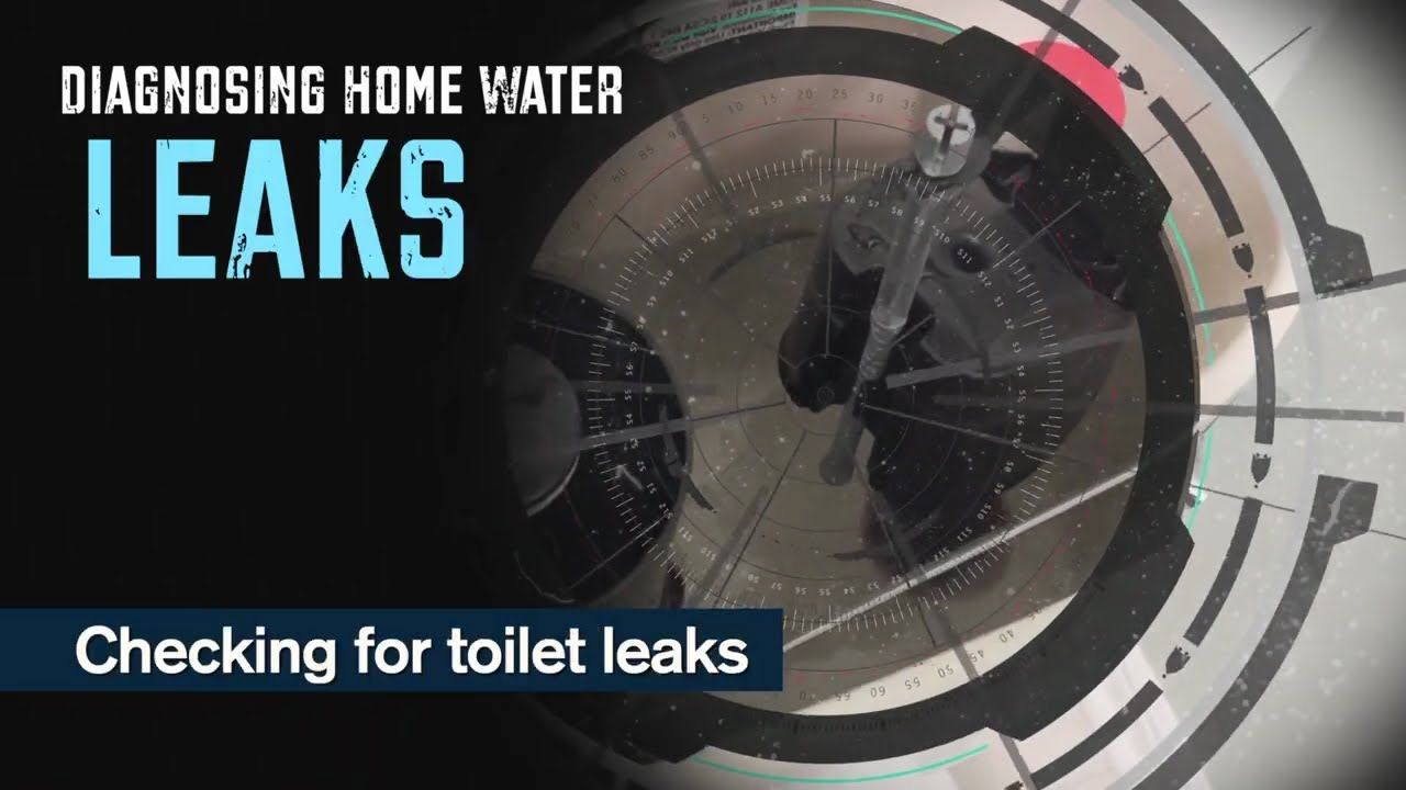 Diagnosing Home Water Leaks: Checking For Toilet Leaks - Youtube inside Fix Toilet Leaks To Save Water Bill