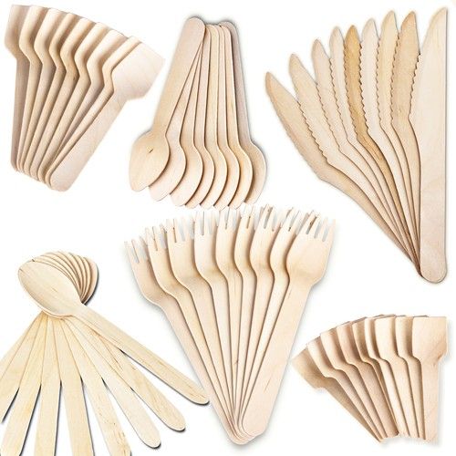 Disposable Wooden Cutlery Eco Friendly Biodegradable Spoons Spades ... pertaining to Affordable Sustainable Spade Reviews