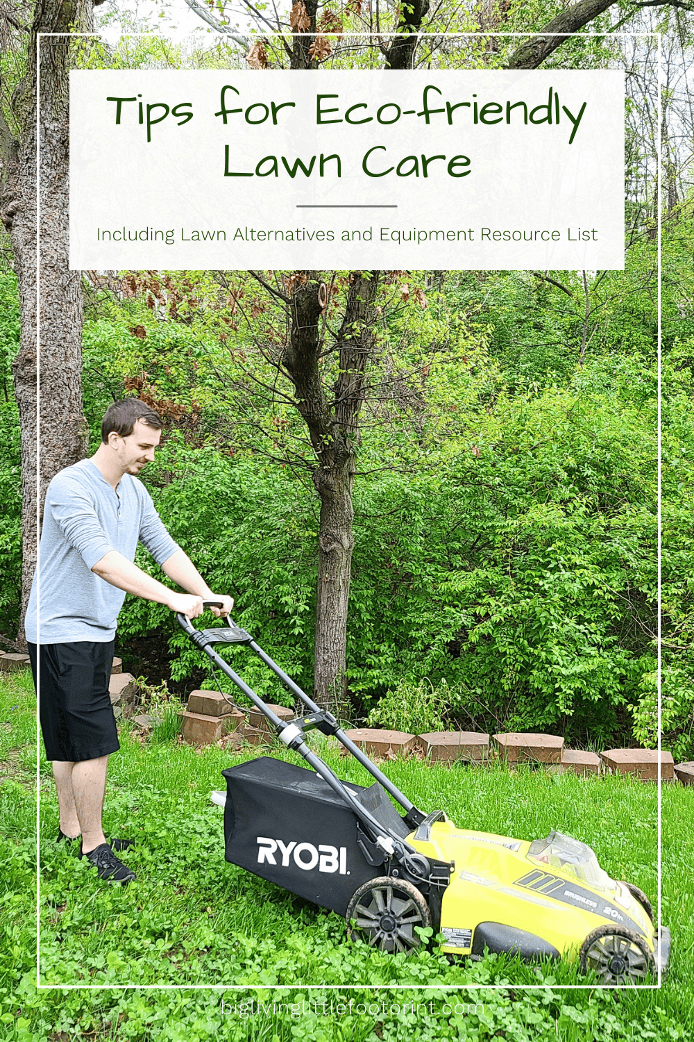 Down To Earth Tips For Eco-Friendly Lawn Care - Big Living | Little ... for Choosing the right eco-friendly soil aerator eco for your specific plants