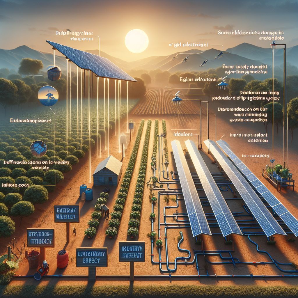 Drip Irrigation &amp; Solar Panels For Farmers: Best Combination - Growing ... in Solar Drip Irrigation Controller