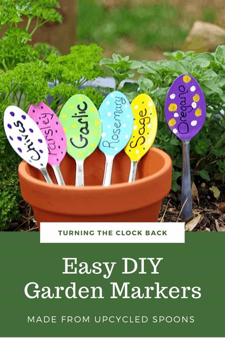 Easy Diy Garden Markers - Turning The Clock Back with Compostable Plant Markers Eco Friendly
