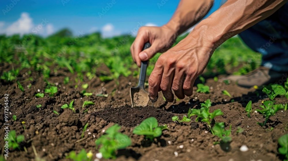 Expert Hands Inspecting Soil Health With Small Garden Trowel, Ready For ... pertaining to Mastering Sustainable Garden Hand Trowel Techniques for Better Soil Health