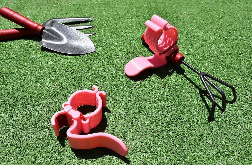 Garden Tool Grip | Elidesign throughout Bamboo Garden Tool Grips