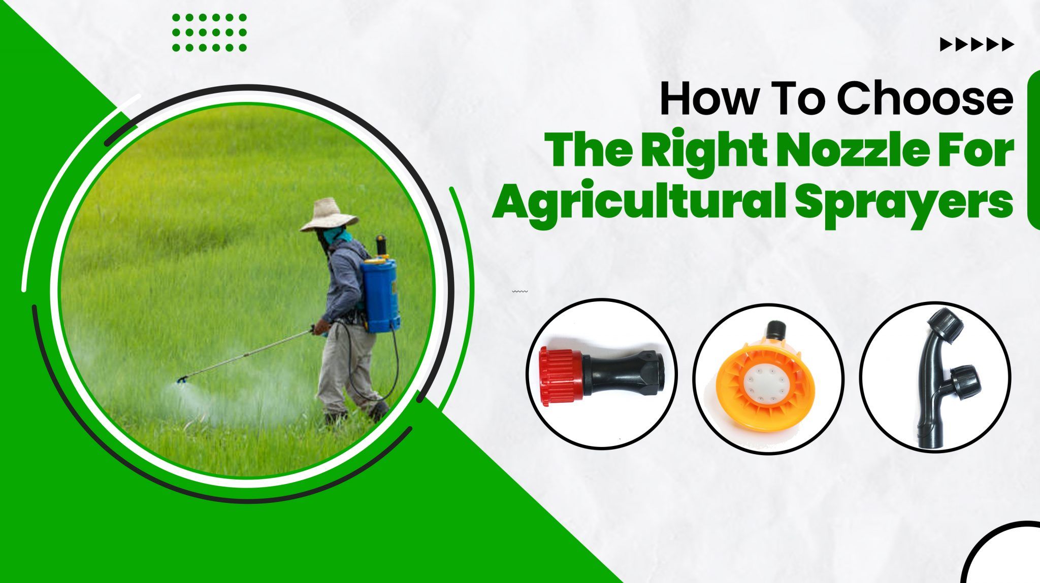 How To Choose The Right Nozzle For Agricultural Sprayers | Pad Corp | Blogs with How to choose the right nozzle for sustainable watering