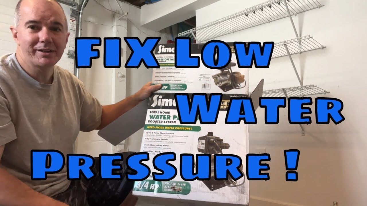 How To Fix Low Water Pressure In A House At James Kates Blog pertaining to Struggling With Water Pressure After Replacement? Here's What Actually Went Wrong
