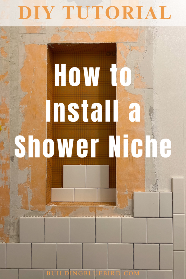 How To Install A Shower Niche | Best Diy Tips - Building Bluebird in Best Budget Shower Installation Kits