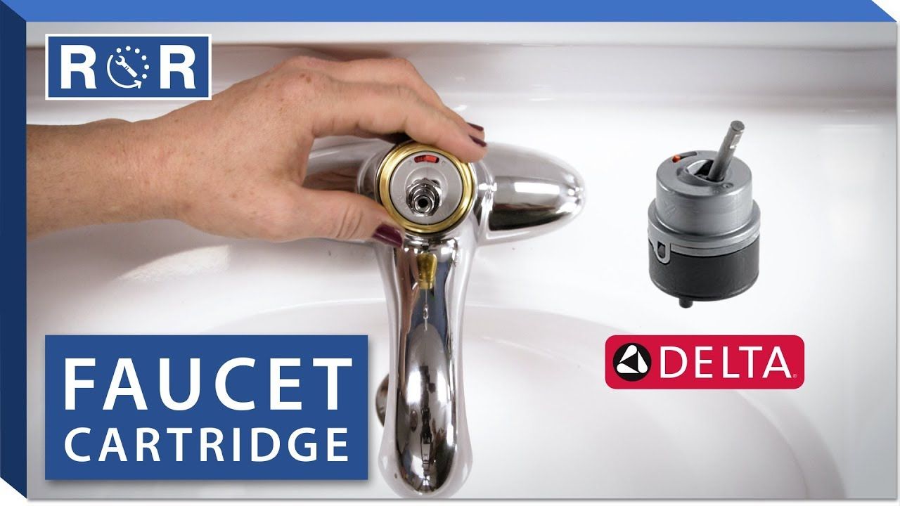 How To Replace The Cartridge In A Single Handle Delta Faucet | Repair ... inside Tools Needed To Replace Faucet Cartridge