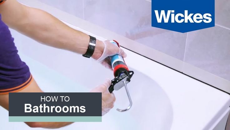 How To Seal A Bath With Wickes | Wickes, Acrylic Bathtub, Bath regarding Compare Silicone Vs Teflon For Bathroom Seals
