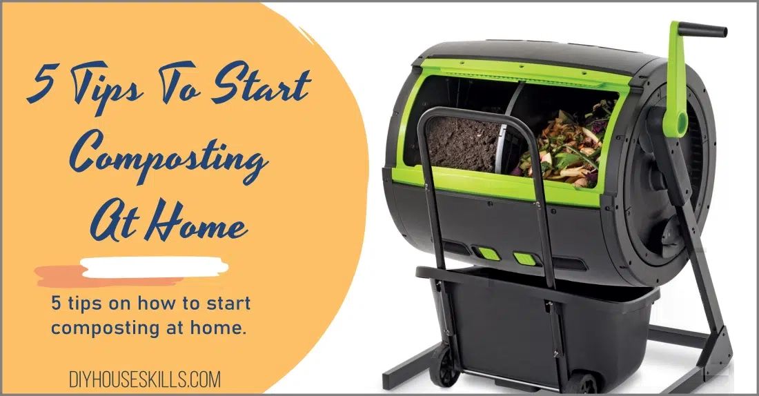 How To Start Composting In A Tumbler | Home Composting - Diyhouseskills with regard to Essential Tips for New Compost Tumbler Owners