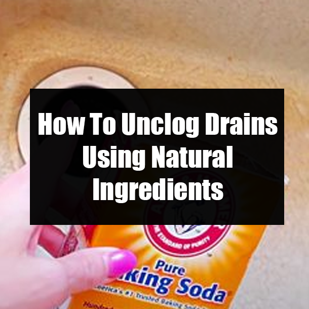Natural Drain Unclogging Using Household Ingredients