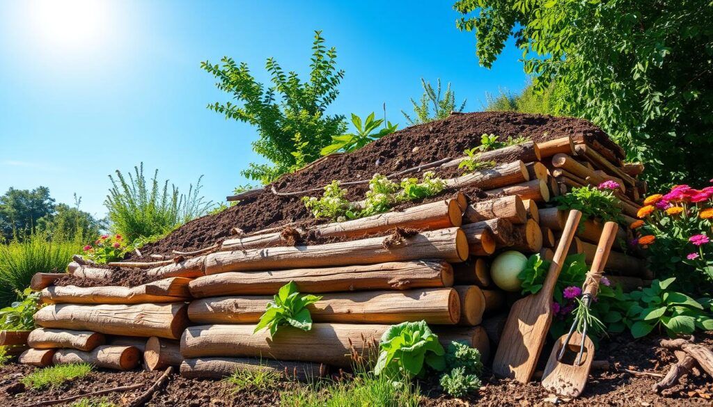 Essential Tools for Constructing Effective Hugelkultur Garden Beds