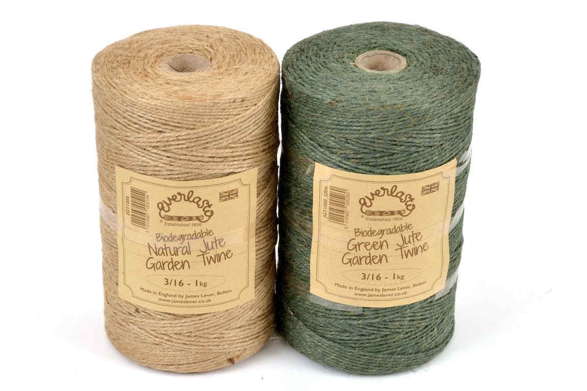 Jute Garden Twine Natural/Green 1Kg - Craft Twinery throughout How to choose the best natural jute garden twine for your plants