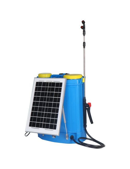 Knapsack Electric Solar Sprayer 20L regarding Solar Powered Garden Sprayer