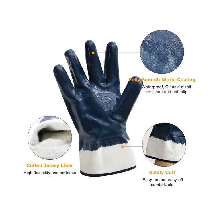 Real-world applications of nitrile coated sustainable gloves across various industries
