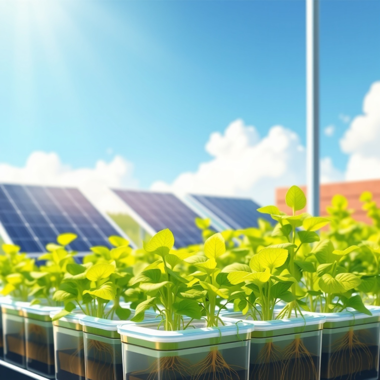 Solar-Powered Hydroponic Systems For Eco-Friendly Growing - Easy Home ... with Building eco-friendly hydroponic systems with sustainable tools