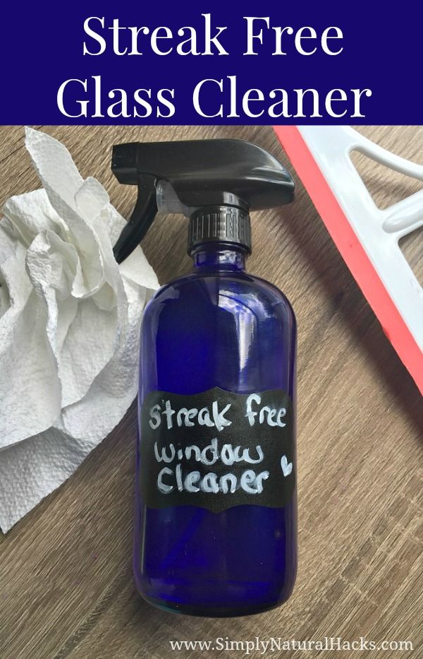 Streak-Free Glass Cleaner Recipe With Essential Oils - Simply Natural ... within Diy Homemade Cleaner For Bathroom Mirrors