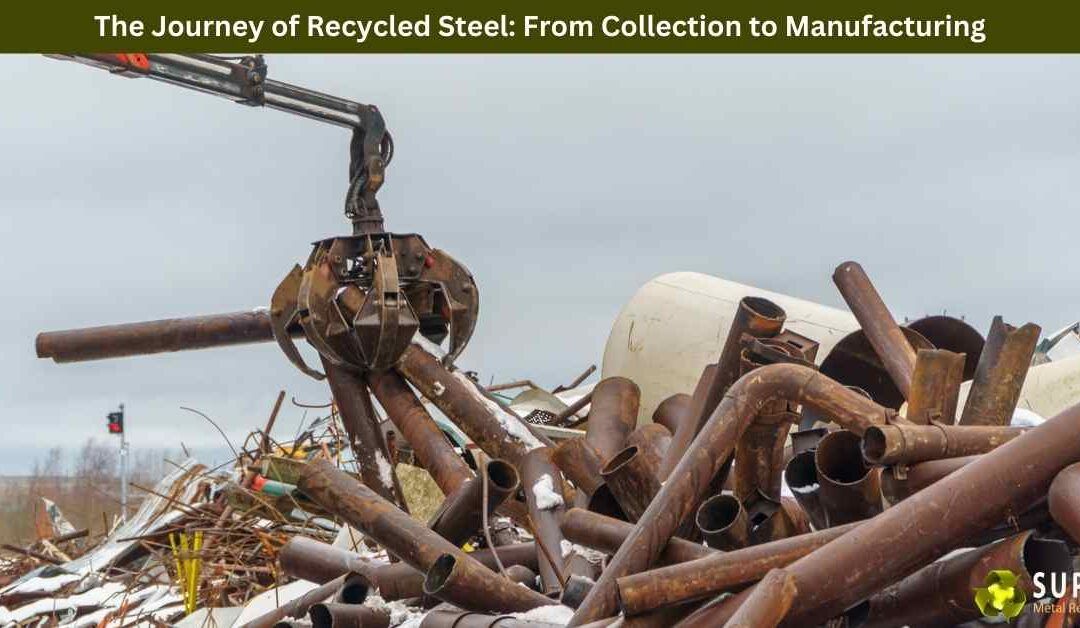 The Journey Of Recycled Steel: From Collection To Manufacturing » Super ... in Recycled Steel Garden Trowel