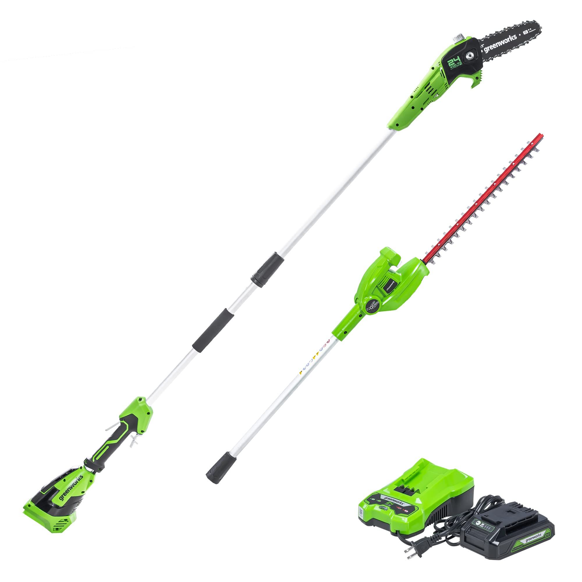 Top-Rated Cordless Pole Saw &amp; Hedge Trimmer Combo Guide with regard to Top Features to Look for in a Cordless Hedge Trimmer Green This Season