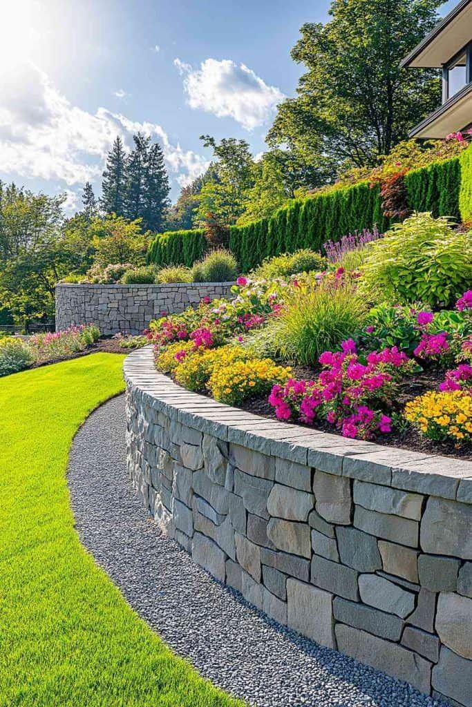 37 Retaining Wall Ideas For A Better Garden Landscape In 2025 ... intended for Capital Remodel & Garden Show