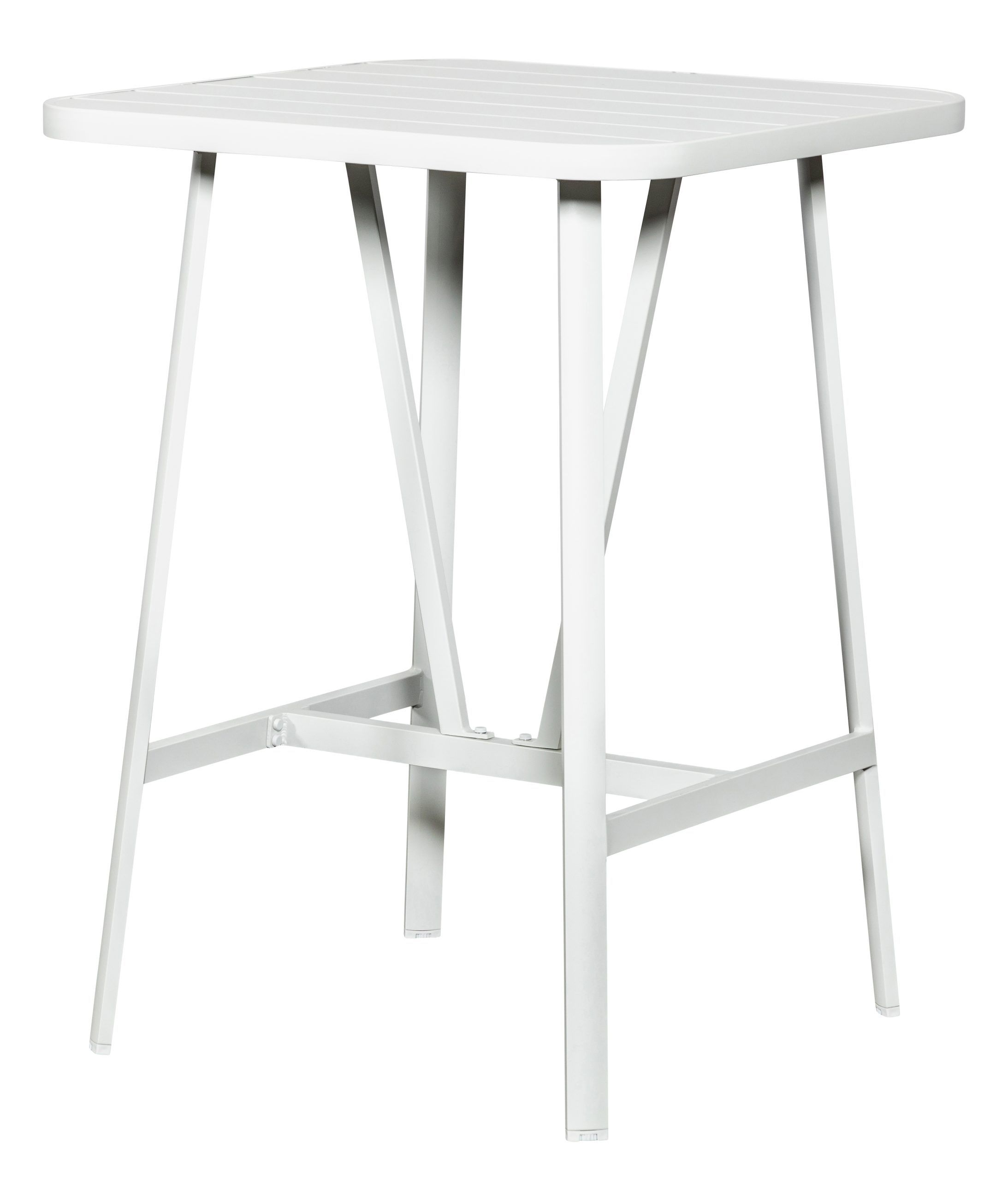 Albi 81Cm Square Bar Table White | Segals Outdoor Furniture with regard to Albi Garden Table