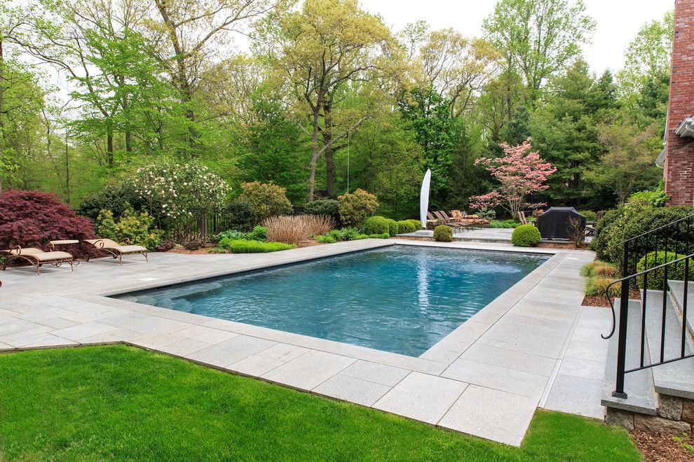 Landscape Design &amp; Installation - Traditional - Pool - New York - By ... intended for English Garden With Pool