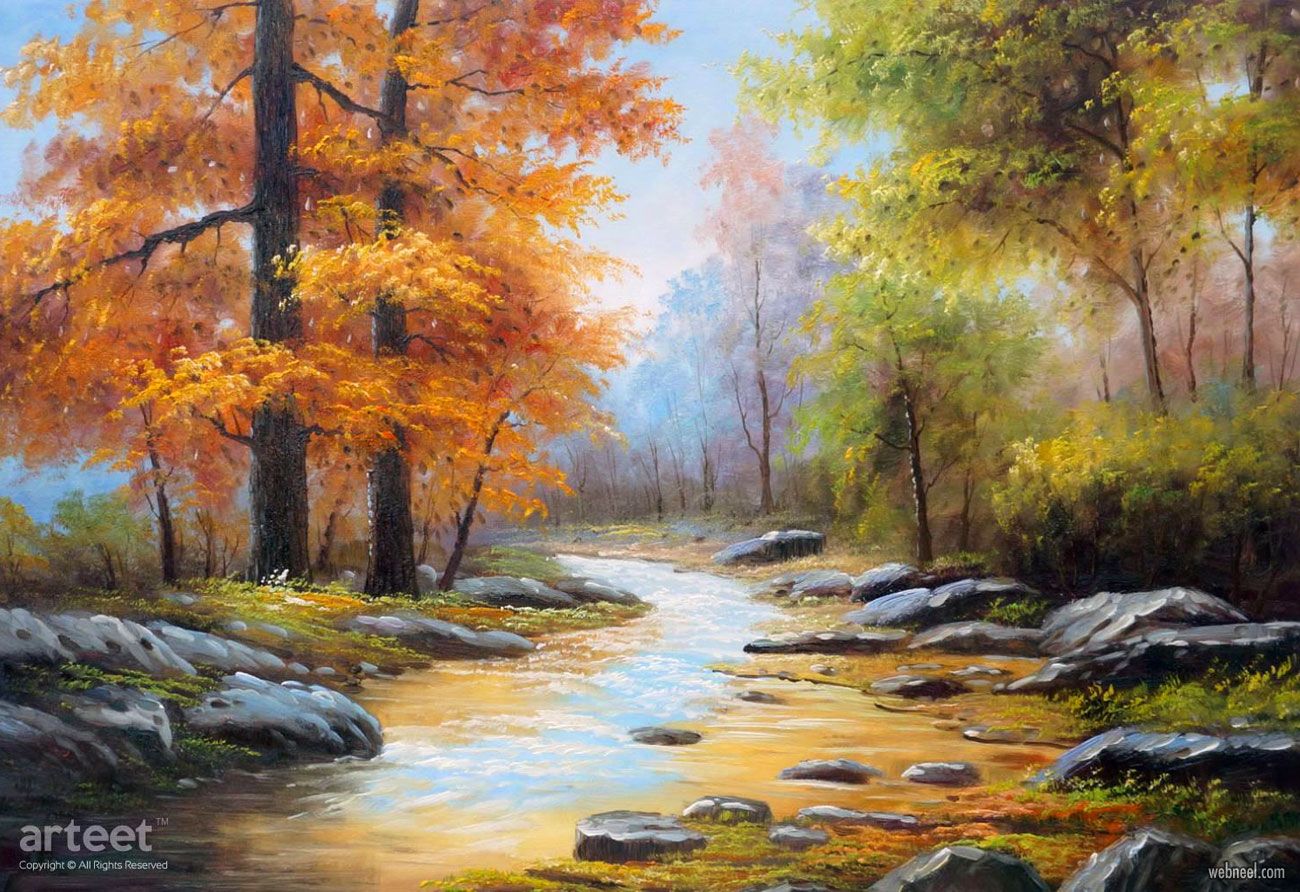 Landscape Oil Paintings Beautiful - United Unity Network in The Art and Science of Growing Beautiful Landscapes
