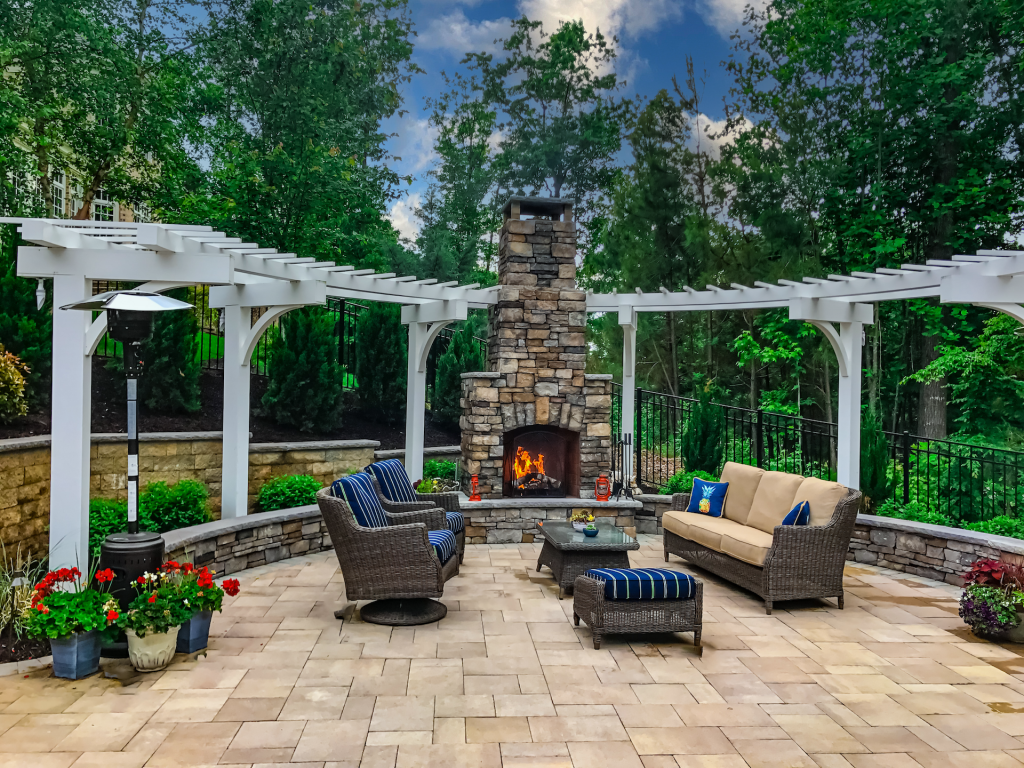 Outdoor Fireplace Faq – What You Need To Know About These Popular ... intended for Williams Landscape And Design