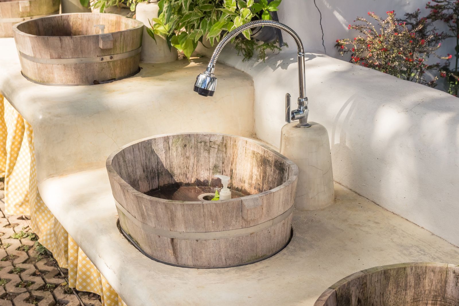 Outdoor Sink Ideas: 12 Stylish Basins That Will Add Character And ... for The Timeless Appeal of Traditional French Garden Sink Design