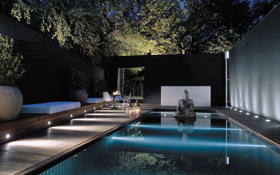 Zen Pool Garden inside Balancing tranquility and functionality in zen garden with pool installations